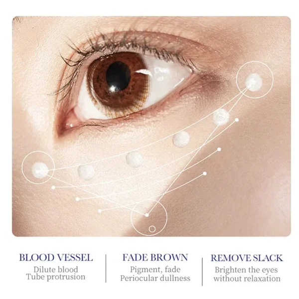 SADOER Collageen Oogcrème Retinol Oogcrème Anti Donkere Kringen Oogzak Verstevigende Huid Hydraterende Huidverzorging Huidverzorging voor Ogen Zorg - Afbeelding 4