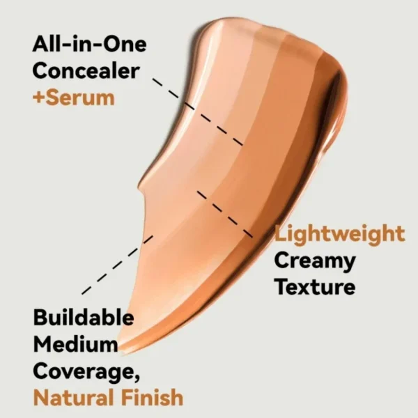 Face Foundation Cream Oil-Control Matte BBCream Waterproof Lasting Concealer Vloeistof Volledige dekking Matte basis Professionele make-up - Afbeelding 6